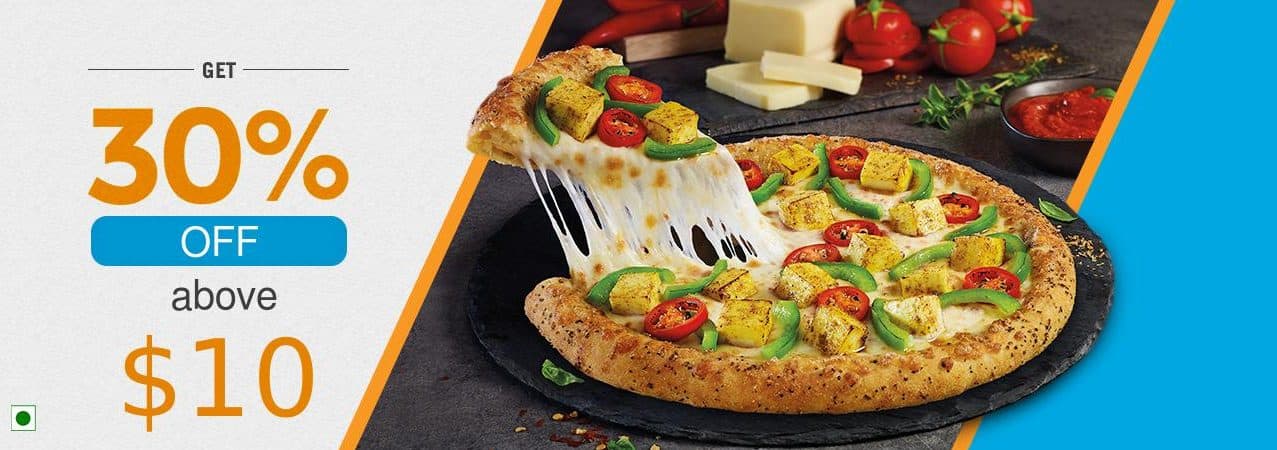 Yo!Pizzas - 30% OFF on $10 and above